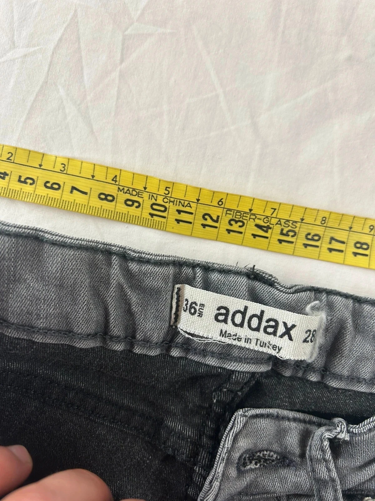 Gray addax skinny jeans – photo 8